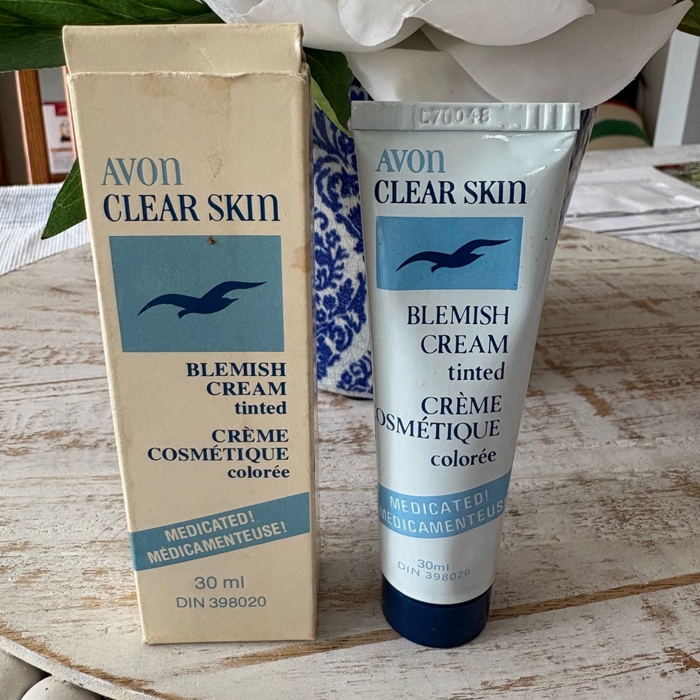 Vintage Avon Clear Skin Tinted Blemish Cream 30 ml